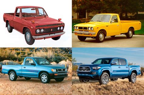 20 Years Of The Toyota Tacoma And Beyond A Look Through The Years
