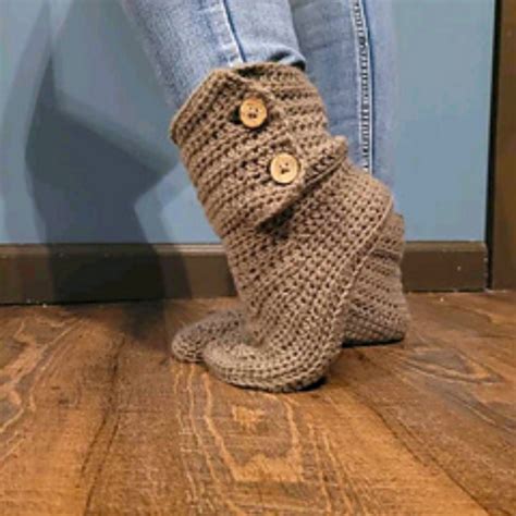 Crochet Ugg Boots For Adults Free Pattern Toyslab Creations