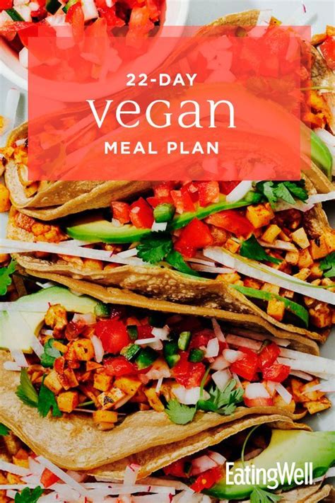 22-Day Vegan Meal Plan | Vegan meal plans, Vegetarian ...