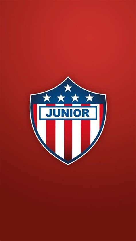 Download the vector logo of the escudo de junior de barranquilla brand designed by wolf03 in encapsulated postscript (eps) format. Junior Barranquilla of Colombia wallpaper. | Club atlético ...