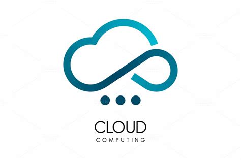 Cloud Computing Logo ~ Logo Templates On Creative Market