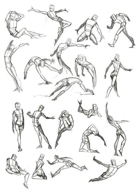 Body Frame Drawing Reference Guide Drawing Re