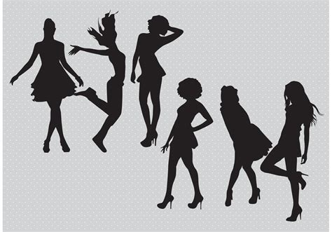Silhouette Girls Vectors Download Free Vector Art Stock Graphics And Images
