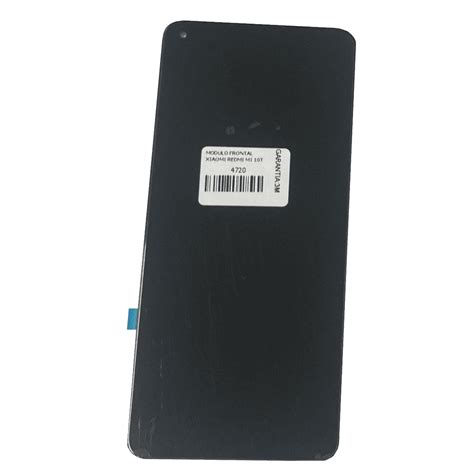 MODULO FRONTAL XIAOMI REDMI MI 10T 10T PRO PRETO S ARO