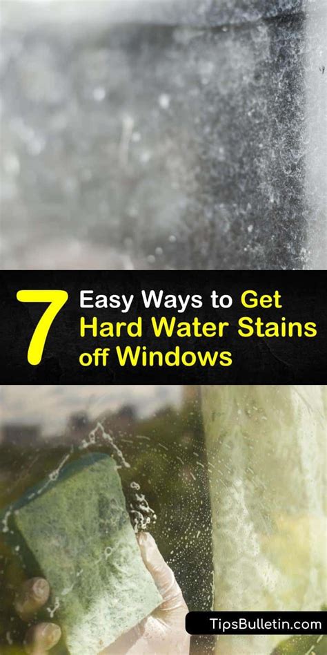 Diy Cleaning Hard Water Off Exterior Windows Artofit