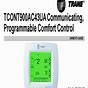 Trane Tcont800 Installation Manual
