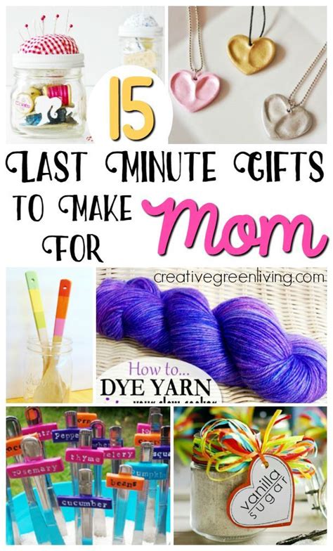 15 Last Minute Ts To Make For Mom Homemade Birthday Ts
