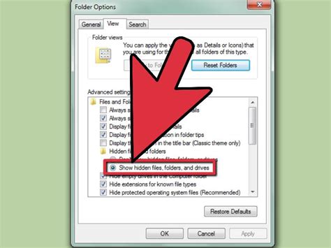 How To Enable Viewing Hidden Files And Folders In Windows 3 Steps