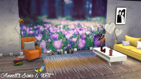 Sims 4 Ccs The Best Wallpapers Spring By Annett85