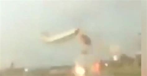 Nine Tornadoes Hit In A Day Sending Debris Flying Through Air As