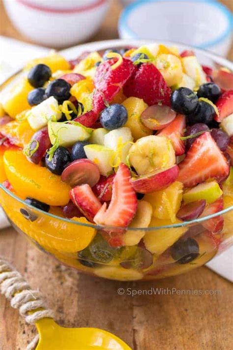 Sub in dark brown sugar for the regular granulated sugar. Vanilla Pudding Fruit Salad - Spend With Pennies