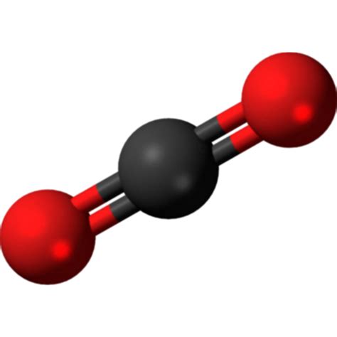 Carbon Dioxide Molecule Free Svg