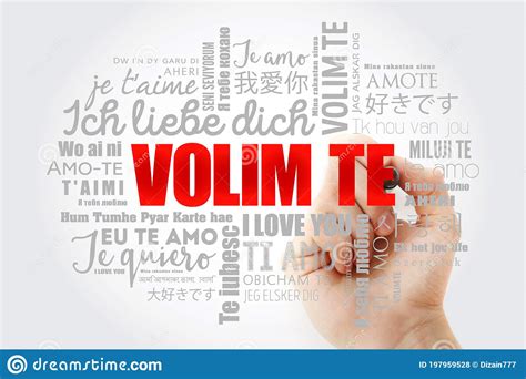 Volim Te I Love You In Croatian In Different Languages Of The World