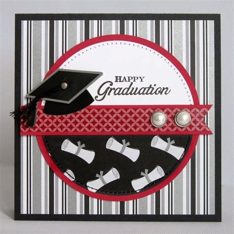 Doodlebug Cap And Gown Graduation Card By Mendi Yoshikawa Graduation