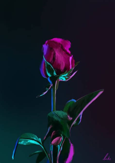 Neon Rose Demorie