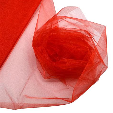 48cm x 10m mariage yarn tulle roll sheer crystal organza fabric birthday event party supplies