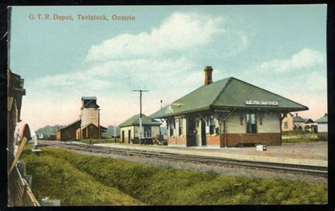 Grand Trunk Railway Depot Tavistock And District Historical Society