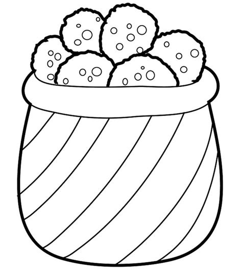 People always make christmas cookies to serve in family gatherings and parties. 10 Yummy Cookies Coloring Pages For Your Little Ones