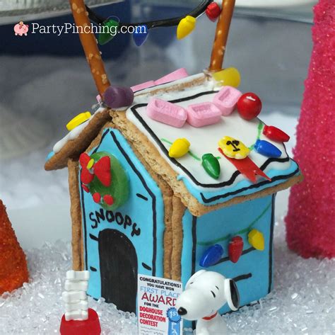Snoopys House Is Actually Made Out Of Graham Crackers Not Gingerbread