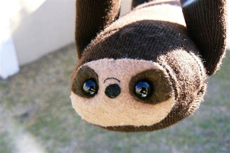 Sock Sloth · How To Make A Sloth Plushie · Sewing On Cut