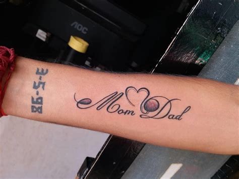 49 Mom And Dad Tattoo Ideas Best Designs • Canadian Tattoos
