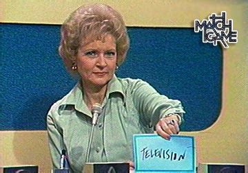 Betty White On Match Game Sitcoms Online Photo Galleries