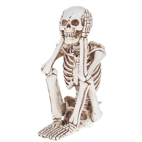 Funny Bone Skeleton Sitting Craig Longs Gallery