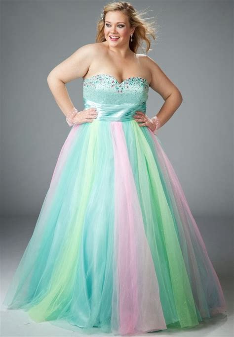 Hot Big Gals Plus Size Prom Dress Ball Gown 2014 Prom Dresses Gowns