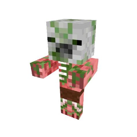 Minecraft Papercraft Baby Zombie Pigman