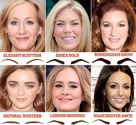 Experts Claim Eyebrow Shapes Can Reveal Where Youre From Eyebrows