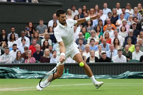 Wimbledon Carlos Alcaraz Novak Djokovic Reach Men S Final Upi Com