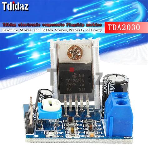 Tda2030 Module Power Supply Tda2030 Audio Amplifier Board Module