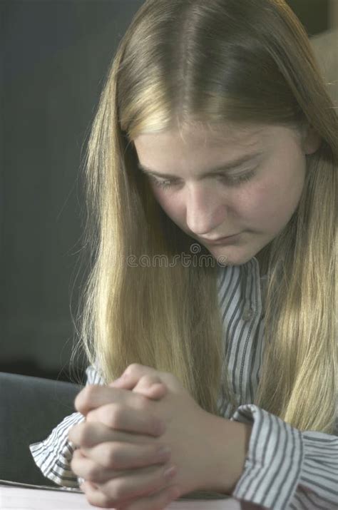 Girl Praying Stock Photo Image Of Petitioning Spiritual 27998132