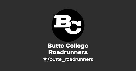 Butte College Roadrunners Instagram Linktree