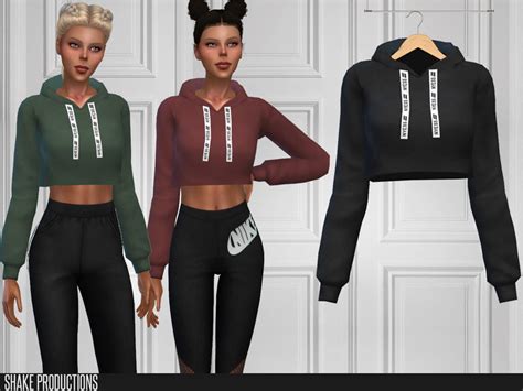 Topst Shirts Found In Tsr Category Sims 4 Female Everyday Sims 4