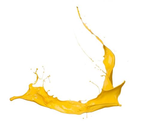 Yellow Splashes — Stock Photo © Jagcz 13436931
