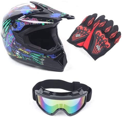 Tfcfl Mutilcolor Motorcycle Helmet Kitatv Dirt Bike Helmet With