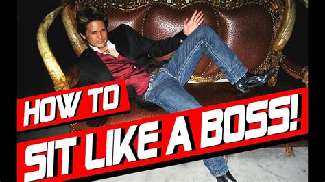 How To Sit Like An Alpha Male 3 Dominant Alpha Male Seating