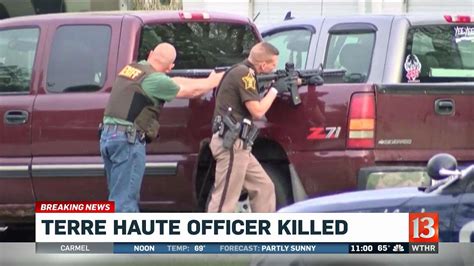 Terre Haute Police Officer Shot And Killed Youtube