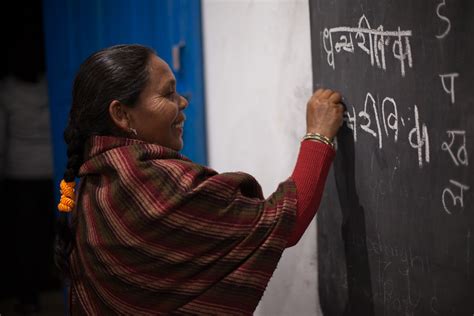 Adult Literacy Classes Empower Women To Learn And To Lead