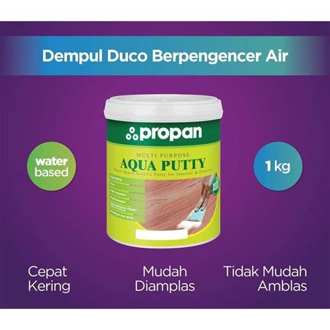 jual dempul duco waterbased propan aqua wood putty awp 919 wb white 1 k indonesia shopee indonesia