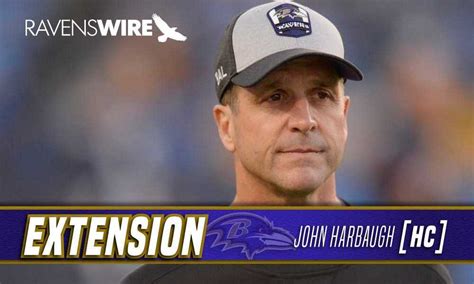 john harbaugh agrees to contract extension with ravens