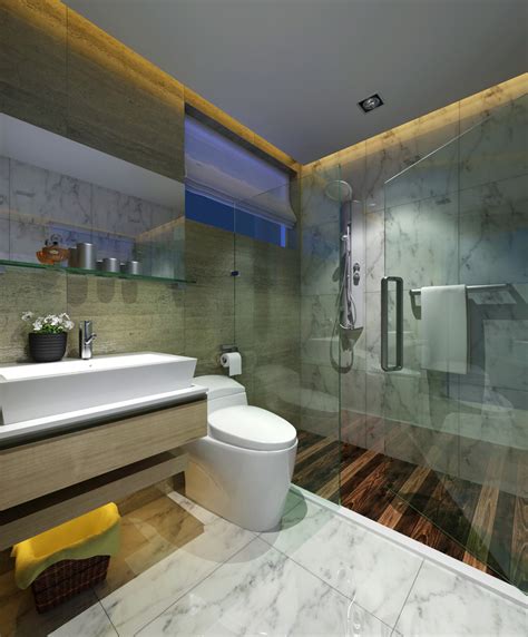 Commonwealth Drive Modern Bathroom Singapore By Gapartners