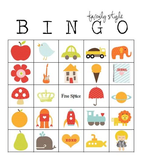 Check out more custom diy bingo cards in many new themes and styles and for different occassions. Pin on Babysitting ideas