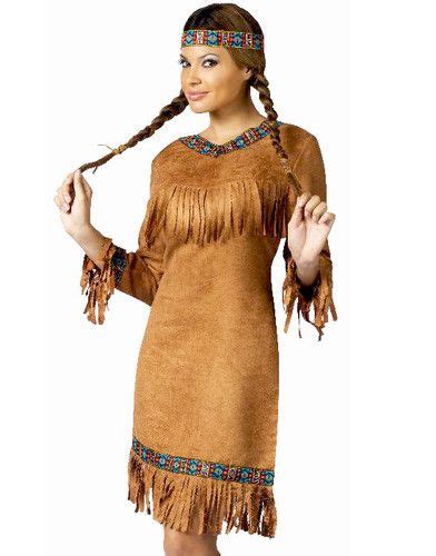 Sexy Native American Indian Princess Pocahontas Faux Suede Halloween Costume M L Pinterest
