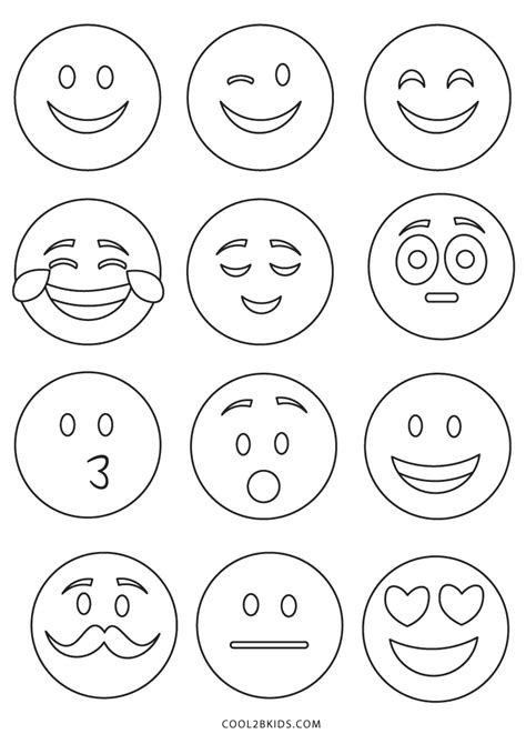 Total Imagen Imagenes De Emojis Para Colorear Y Imprimir Viaterramx