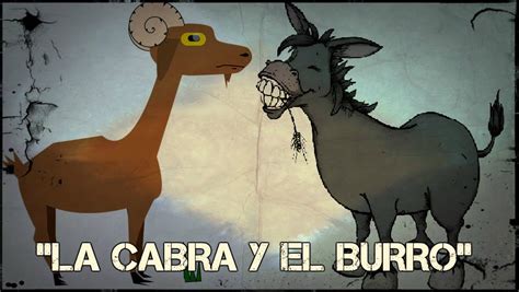 Fábula La Cabra Y El Burro Fábulas Cortas