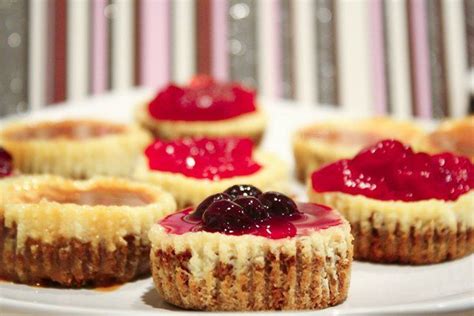 Mini Cheesecake In Muffin Tin Food Pinterest
