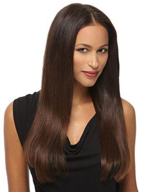 Not only do real hair wigs look and feel real, but they come in lots of different styles and colors too! 16" 5 Piece 100% Remy Human Hair Extension Kit by Hairdo