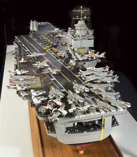 Model Aircraft Carrier Uss Enterprise National Air And Space Museum